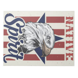 Bald Eagle Native Spirit Notitieblok