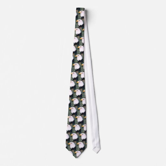 Bald Eagle Necktie Stropdas (Voorkant)