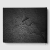 Bald Eagle on Flag for Military Funeral Gastenboek (Achterkant)