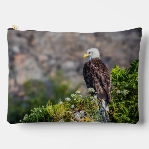 Bald Eagle op de rots Etui