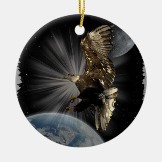 Bald Eagle Ornament (Voorkant)