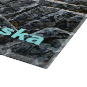 Bald Eagle over de kust van Alaska Snijplank (Hoek)