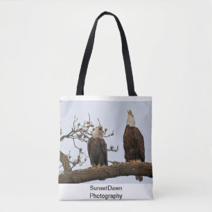 Bald Eagle Pair Draagtas