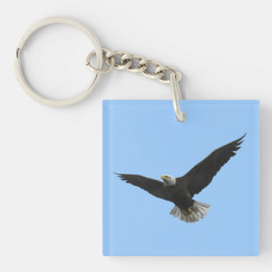 Bald Eagle Patriotic Sleutelhanger