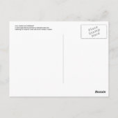 Bald Eagle Perched on Crab Pots Briefkaart (Achterkant)