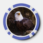 Bald Eagle Poker Chips (Achterkant)