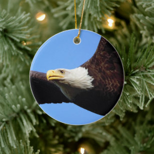 Bald Eagle Portrait Keramisch Ornament