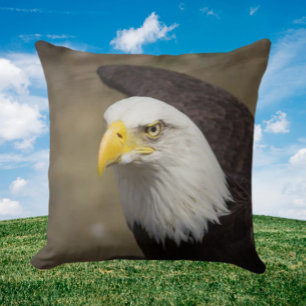 Bald Eagle Power – Kussenhoes met gewaagde opdruk Kussen
