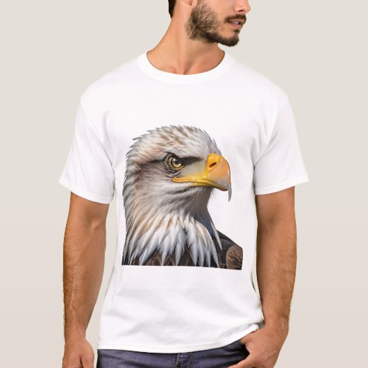 Bald Eagle Profile T-shirt (Voorkant)