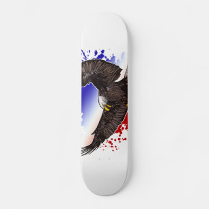 Bald Eagle - Rood, wit en blauw Skateboard