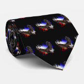 Bald Eagle - Rood, wit en blauw Stropdas (Opgerold)