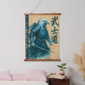 Bald Eagle Samurai Warrior - Japanse inktstijl Hangend Wandkleed (Slaapkamer)