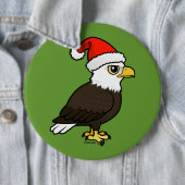 Bald Eagle Santa Ronde Button 6,0 Cm (In situ)