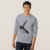 Bald Eagle Shirt met lange mouwen (Voorkant volledig)