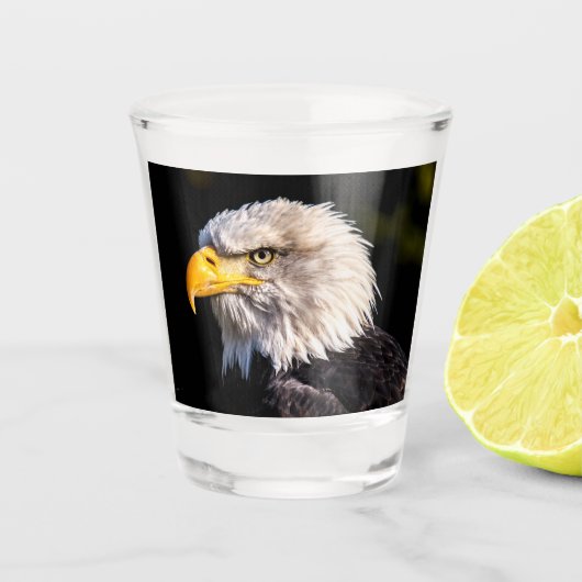 Bald Eagle Shot Glas (Voorkant)
