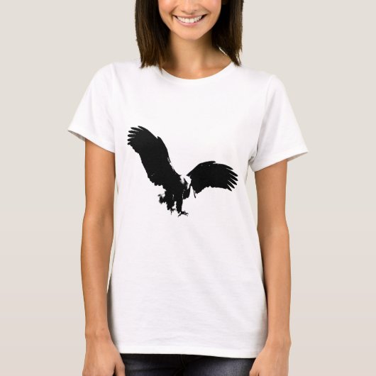 Bald Eagle Silhouette T-shirt (Voorkant)