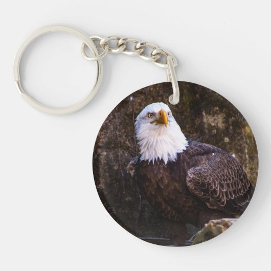 Bald Eagle Sleutelhanger (Voorkant)