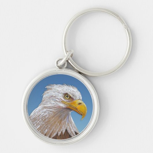 Bald Eagle Sleutelhanger (Voorkant)