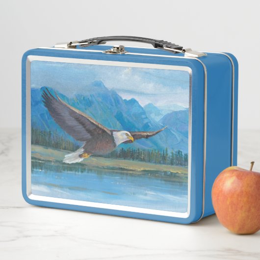 Bald Eagle Soaring (In situ)