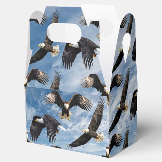 Bald Eagle Soaring Bedankdoosjes (Geopend)