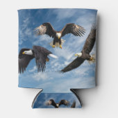 Bald Eagle Soaring Blikjeskoeler (Voorkant)