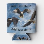 Bald Eagle Soaring Koelbox Blikjeskoeler (Voorkant)