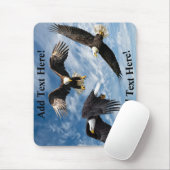 Bald Eagle Soaring Muismat (Met muis)