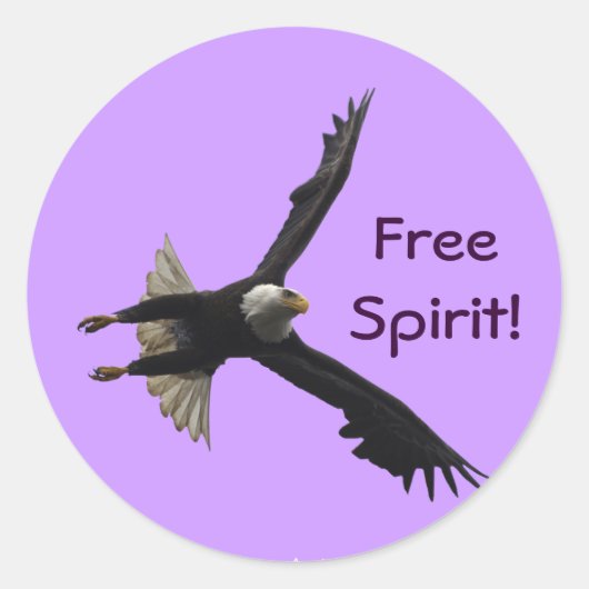 Bald Eagle Stickers (Voorkant)