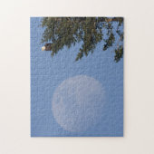 Bald Eagle | Stijgende volle maan Legpuzzel (Verticaal)