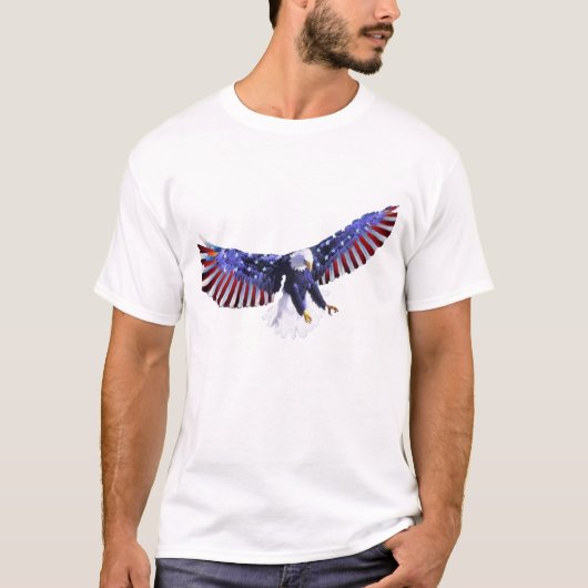 Bald eagle t-shirt (Voorkant)