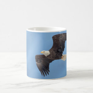 Bald Eagle tijdens de vlucht Koffiemok
