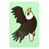 Bald Eagle tijdens de vlucht Magneet (Verticaal)