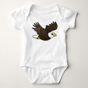 Bald Eagle tijdens de vlucht Romper