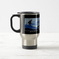 Bald Eagle & Totem-Pole Drink Mok