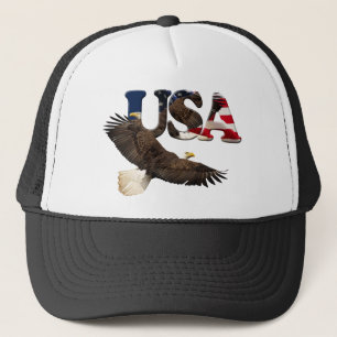 Bald Eagle & USA American Patriot Series Casquette