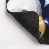 Bald Eagle USA Flag Muismat (Hoek)