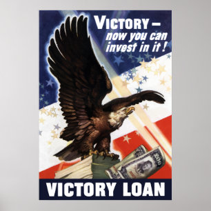 Bald Eagle - Victory Loan Poster