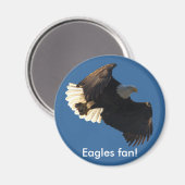 Bald Eagle Vlucht Collectie II Magneet (Voorkant / Achterkant)