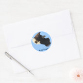 Bald Eagle Vlucht Collectie II Ronde Sticker (Envelop)