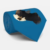 Bald Eagle Vlucht Collectie II Stropdas (Opgerold)
