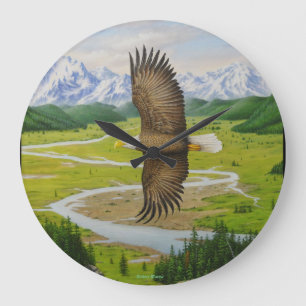 Bald Eagle Wall klok