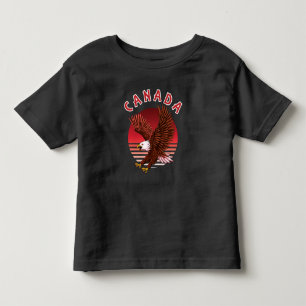Bald Eagle Wildlife - Canada Kinder Shirts