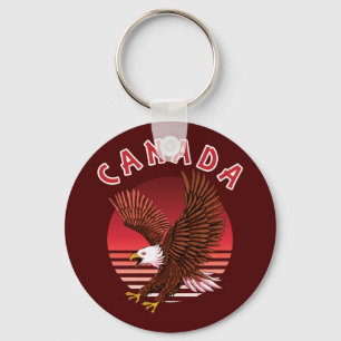 Bald Eagle Wildlife - Canada Sleutelhanger
