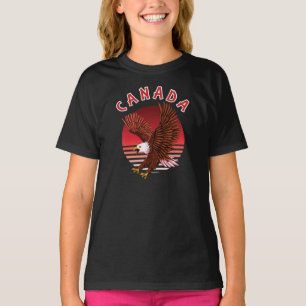 Bald Eagle Wildlife - Canada T-shirt