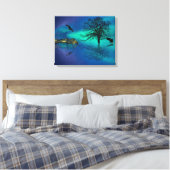 Bald Eagles Canvas Afdruk (Insitu (Slaapkamer))