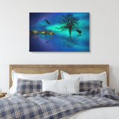Bald Eagles Canvas Afdruk (Insitu (Slaapkamer))