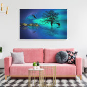 Bald Eagles Canvas Afdruk (Insitu (Woonkamer))