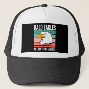 Bald Eagles is mijn dierlijk Trucker Pet