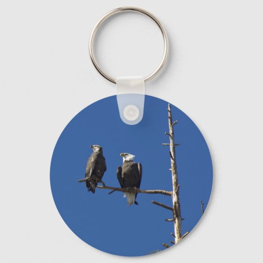Bald Eagles Sleutelhanger (Voorkant)