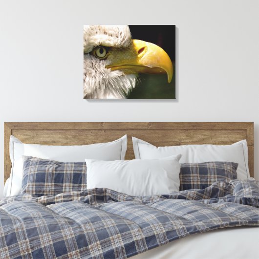 BALD ELGF CANVAS AFDRUK (Insitu (Slaapkamer))